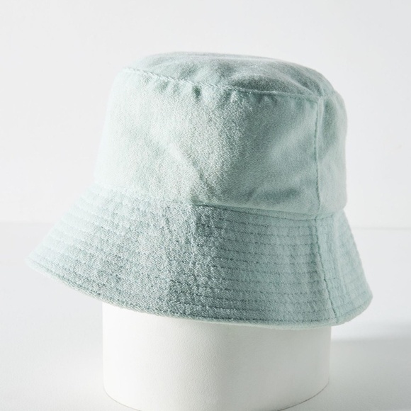 Anthropologie Terry Cloth Bucket Hat - Picture 3 of 7